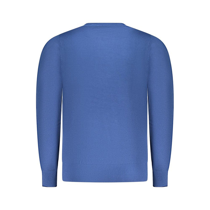 Coveri Moving Blue Viscose Men's Sweater