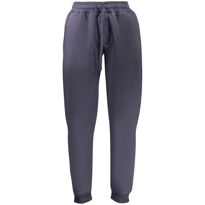 Coveri Moving Blue Cotton Men's Sweatpants