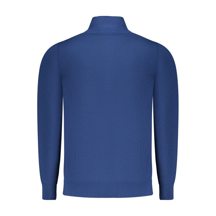 Coveri Moving Blue Viscose Men Sweater