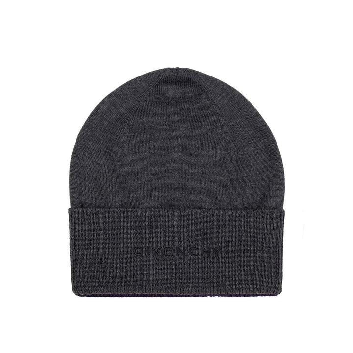 Givenchy Gray Wool Beanie
