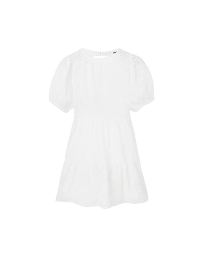 Desigual White Cotton Casual Dress