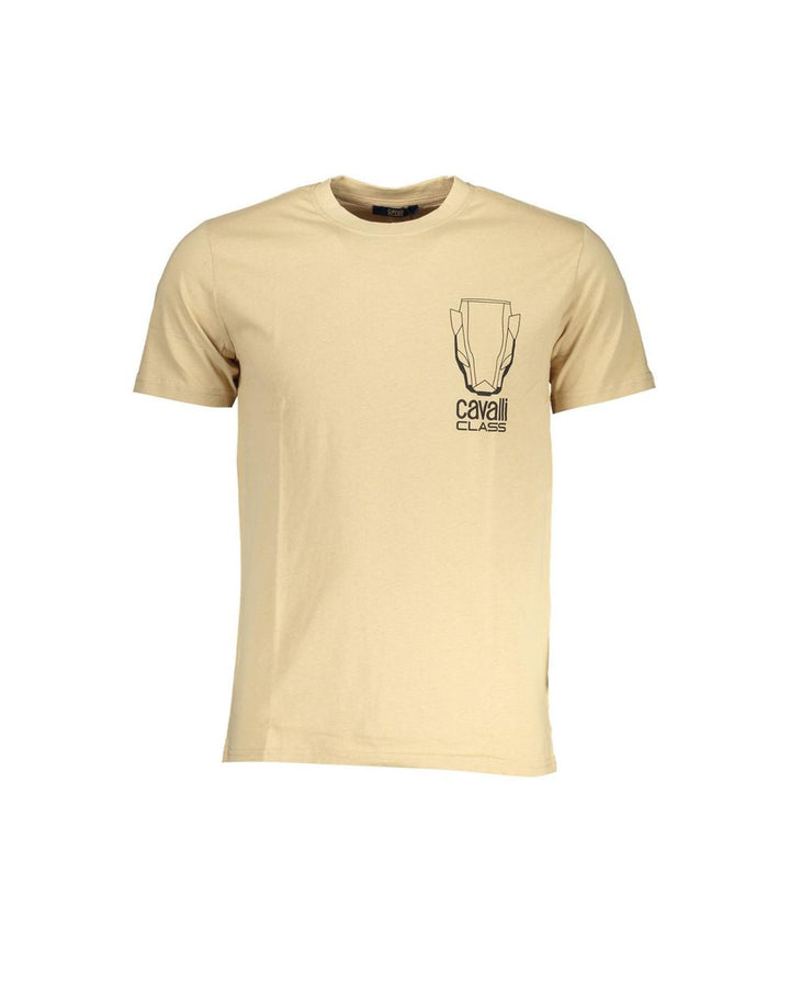 Cavalli Class Black Cotton T-Shirt