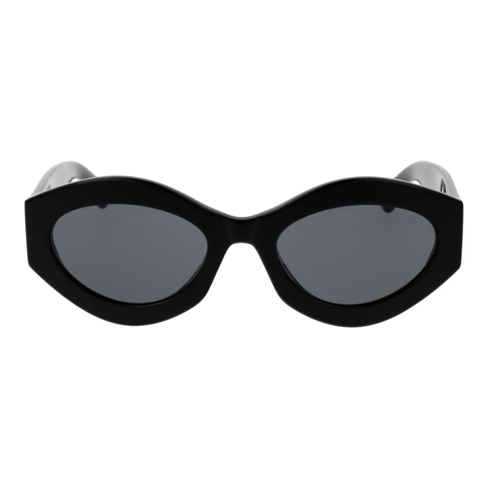 Emilio Pucci Black Acetate Sunglasses