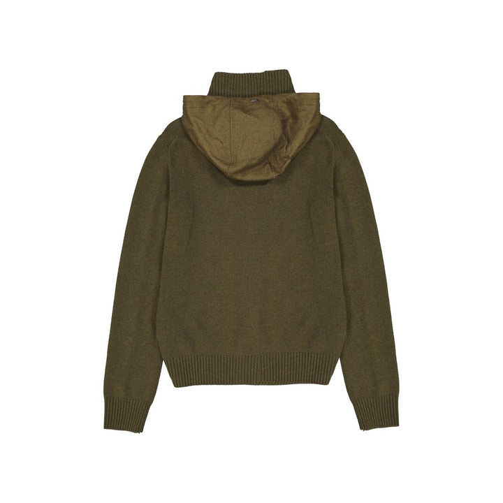 Herno Bicolor Cashmere Hoodie