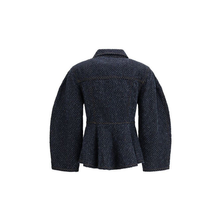 Ganni Blue Cotton Denim Jacket