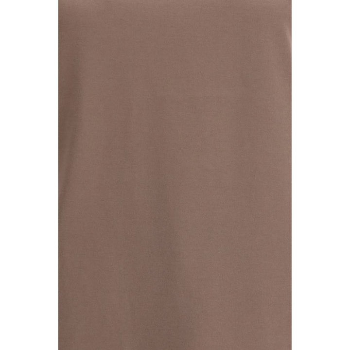 Brunello Cucinelli Brown Cotton T-Shirt