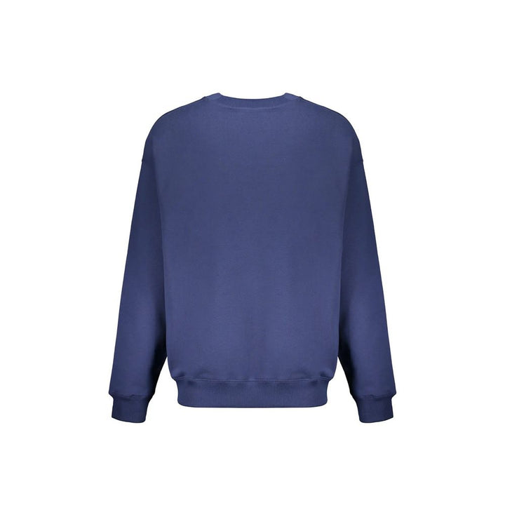 Off-White Blue Cotton Sweatshirt