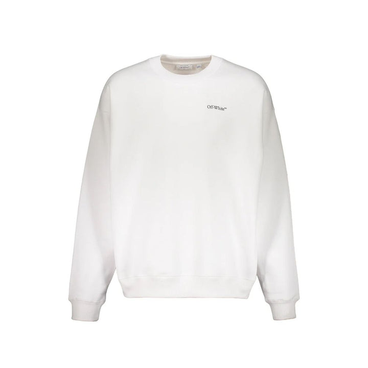 Off-White White Cotton Sweatshirt