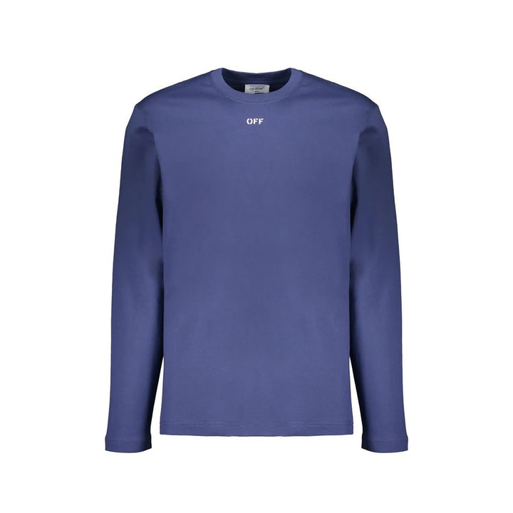 Off-White Blue Cotton Sportswear