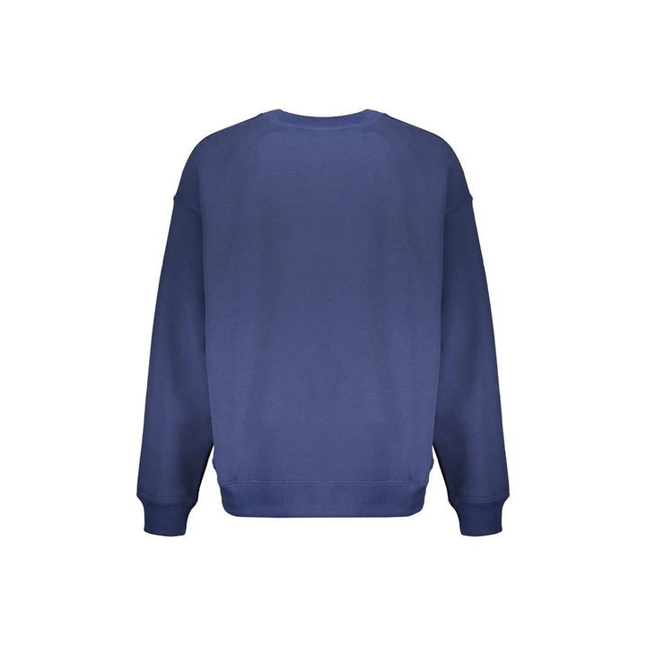 Off-White Blue Cotton Sweatshirt