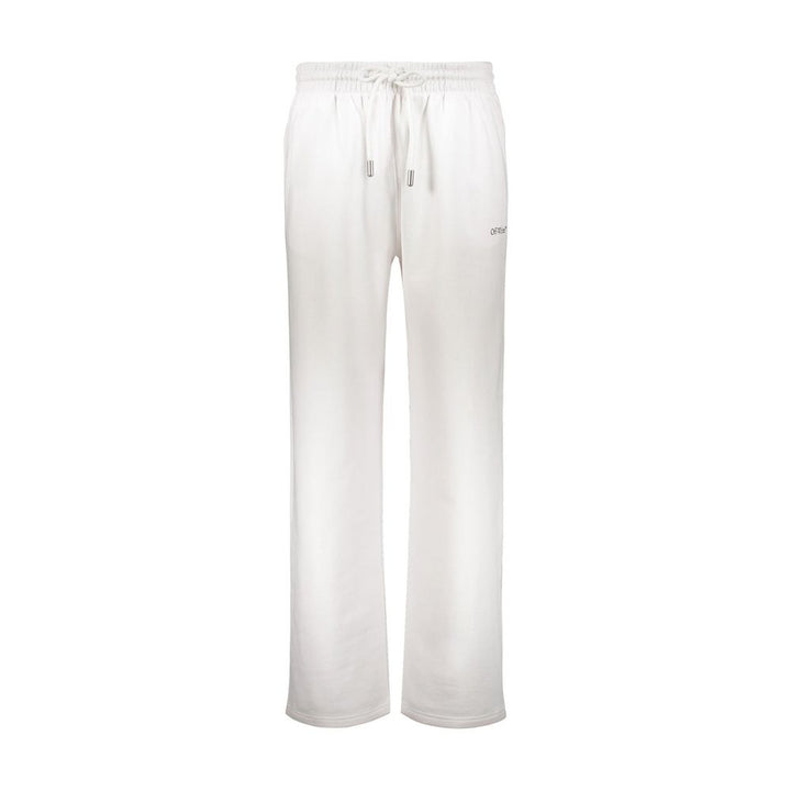 Off-White White Cotton Athletic Pants