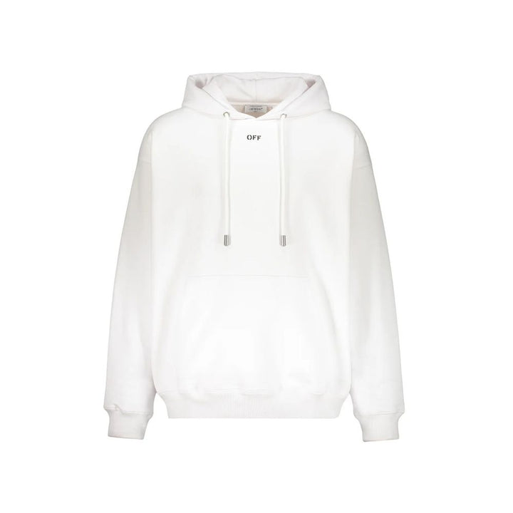 Off-White White Cotton Sweatshirt