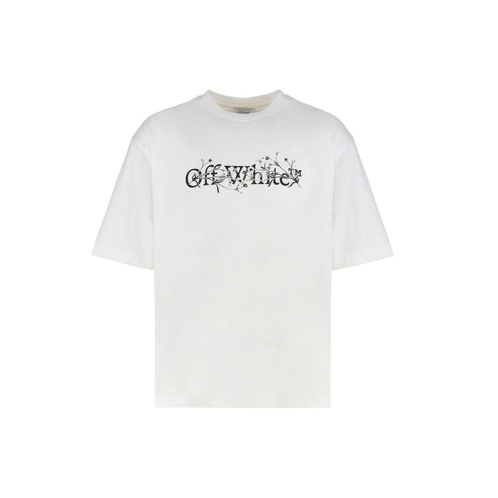 Off-White White Cotton T-Shirt