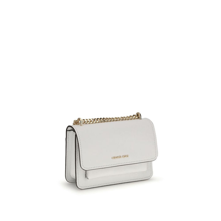 Michael Kors White Calf Leather Bos Taurus Wallet