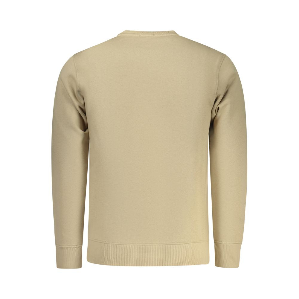 Rifle Beige Cotton Men's Sweatshirt