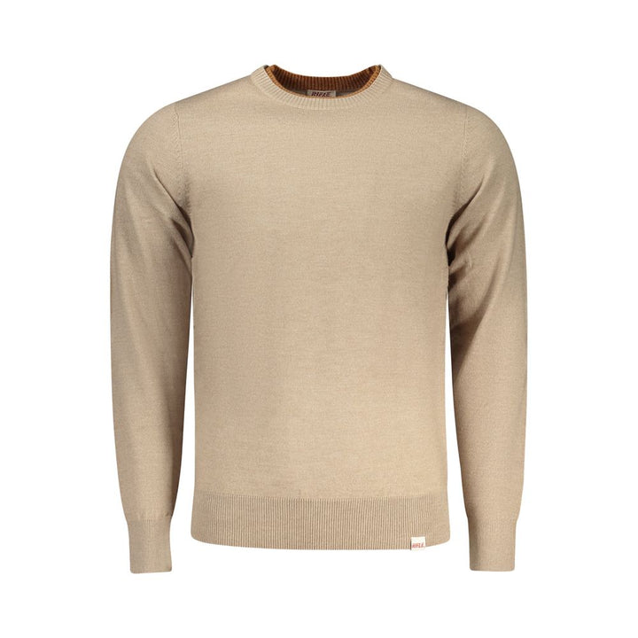 Rifle Beige Polyester Men Sweater