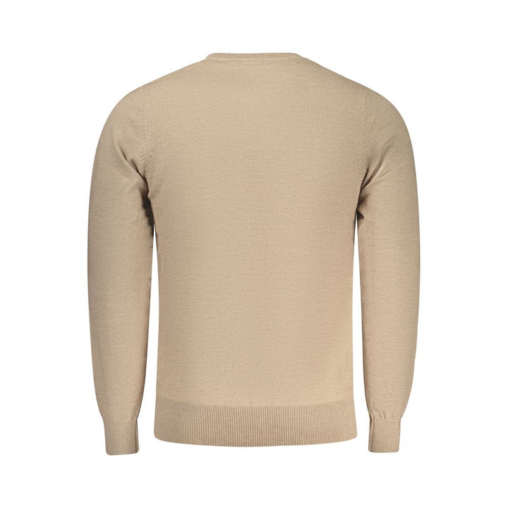 Rifle Beige Polyester Men Sweater
