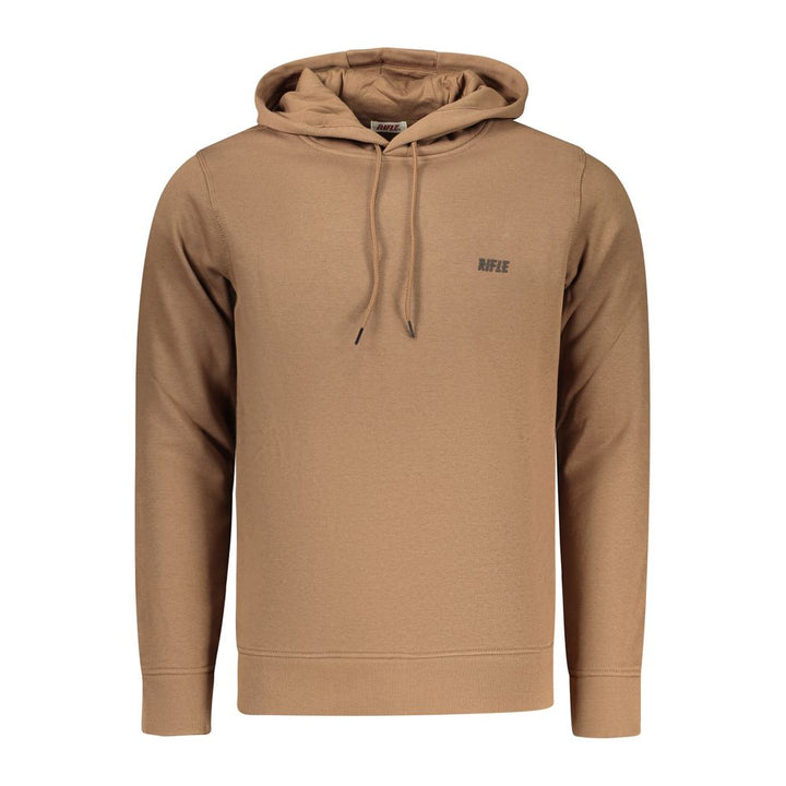 Rifle Brown Cotton Sweatshirt