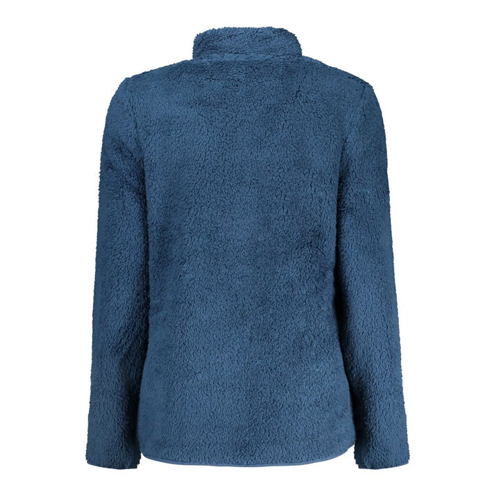Laura Biagiotti Blue Polyester Sweatshirt