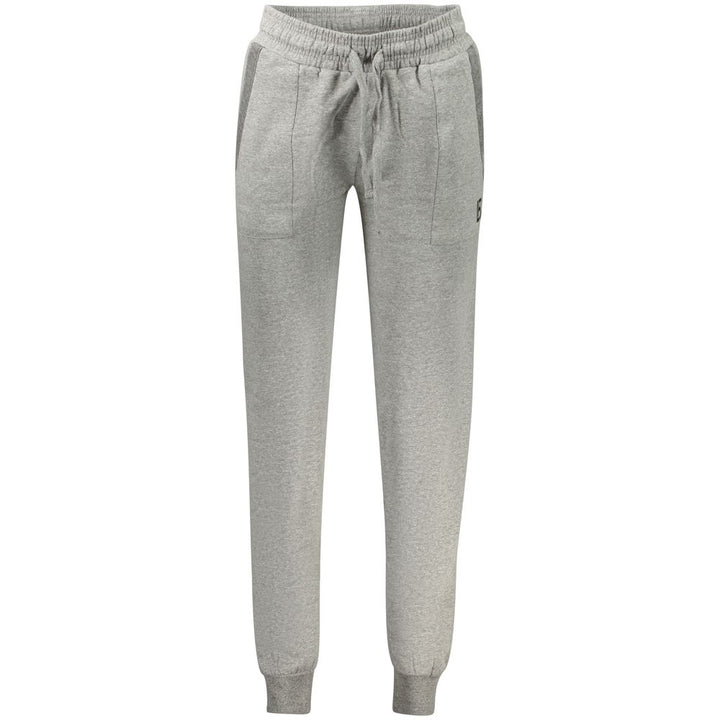 Laura Biagiotti Gray Cotton Joggers (Workout Pants)