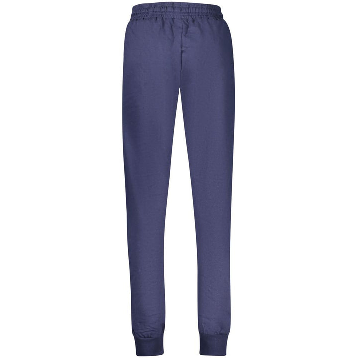 Laura Biagiotti Blue Cotton Joggers (Workout Pants)