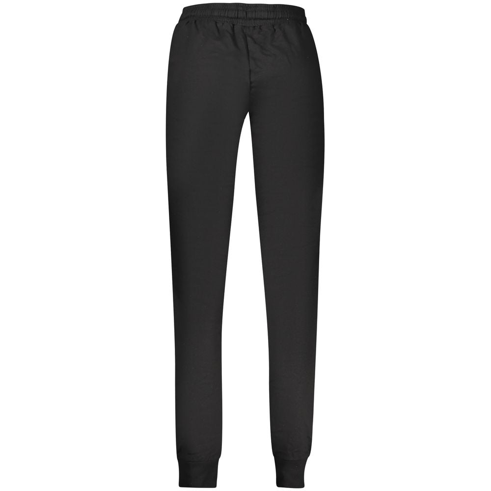 Laura Biagiotti Black Cotton Joggers (Workout Pants)