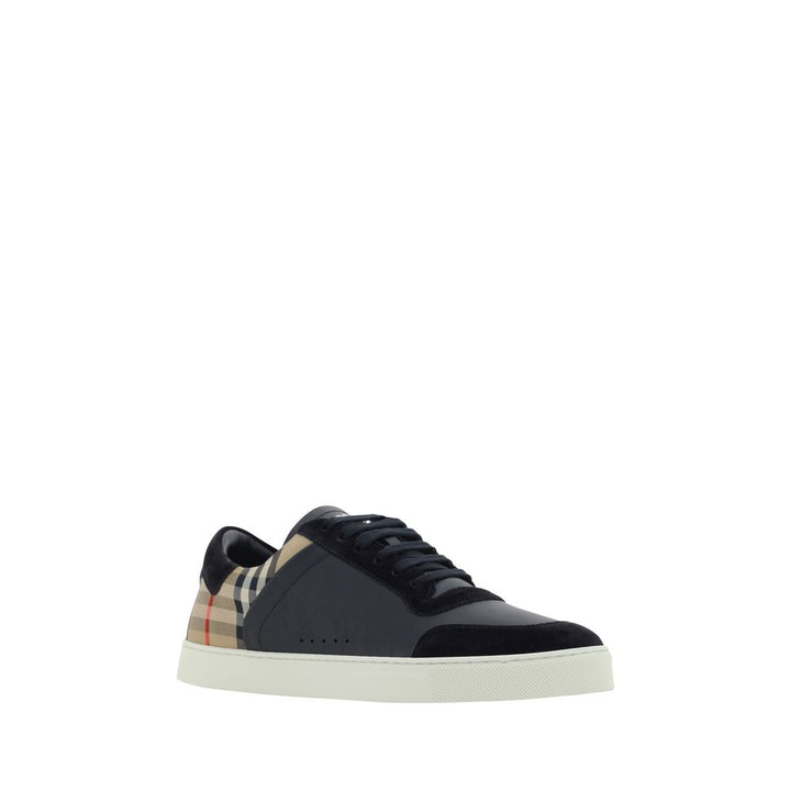 Burberry Multicolor Calf Leather Bos Taurus Low Top Sneakers