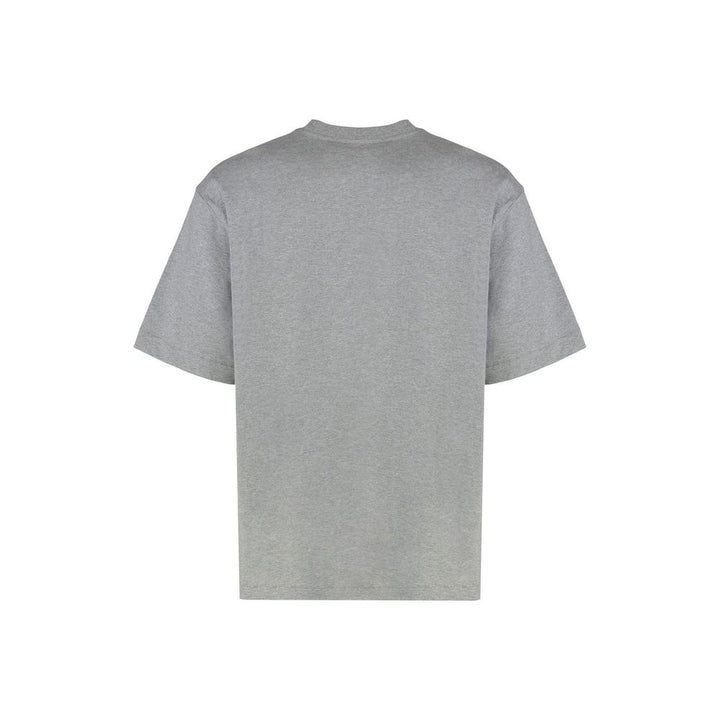 Off-White Gray Cotton T-Shirt