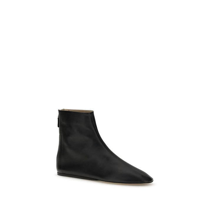 Le Monde Béryl Black Lamb Ovis Aries Aries Ankle Boots