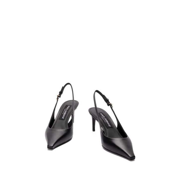 Dolce & Gabbana Black Calfskin Pumps