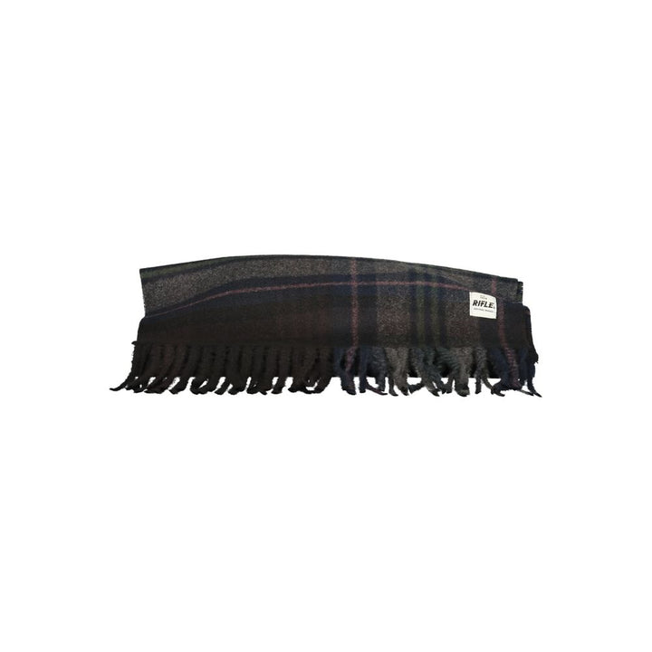 Rifle Black Polyester Men Scarf