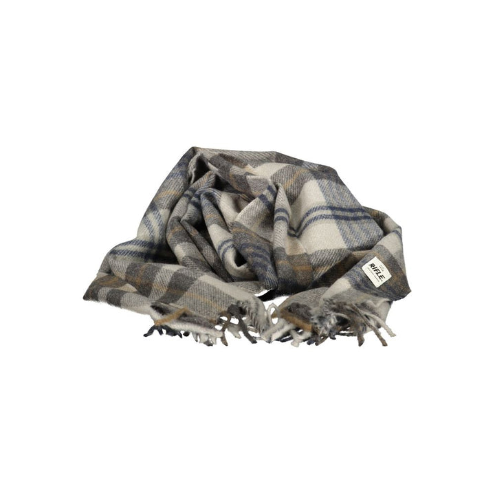 Rifle Grigio Polyester Men Scarf