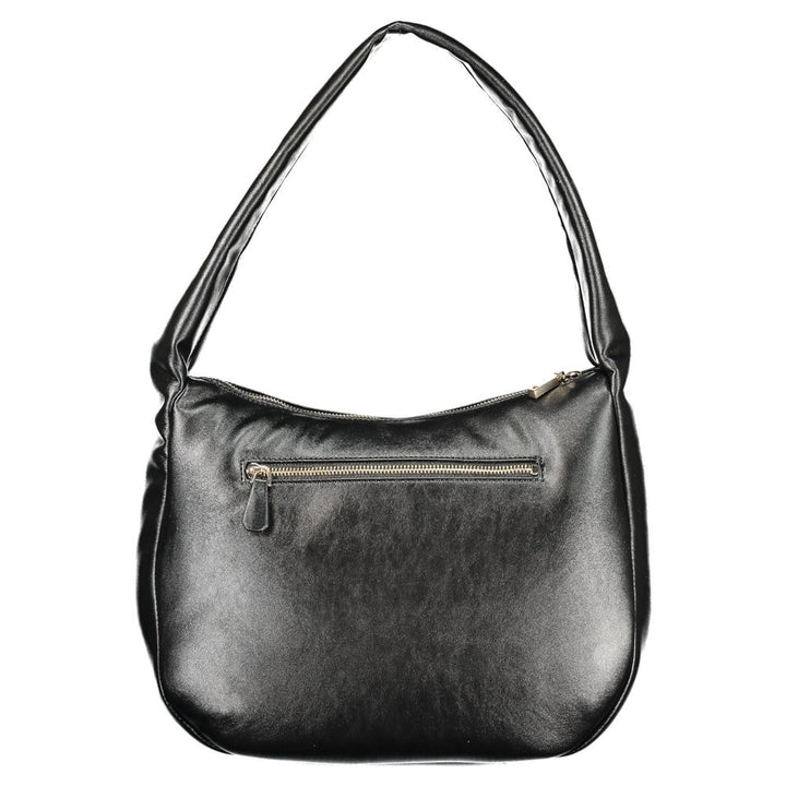Guess Jeans "Black Polyurethane Women Handbag"