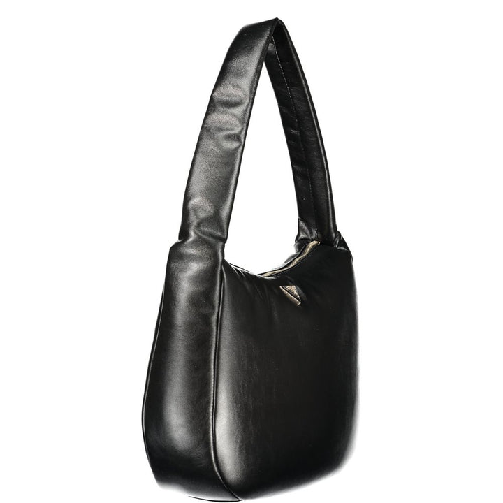 Guess Jeans "Black Polyurethane Women Handbag"