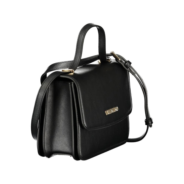 Mario Valentino Black Polyurethane Women Handbag