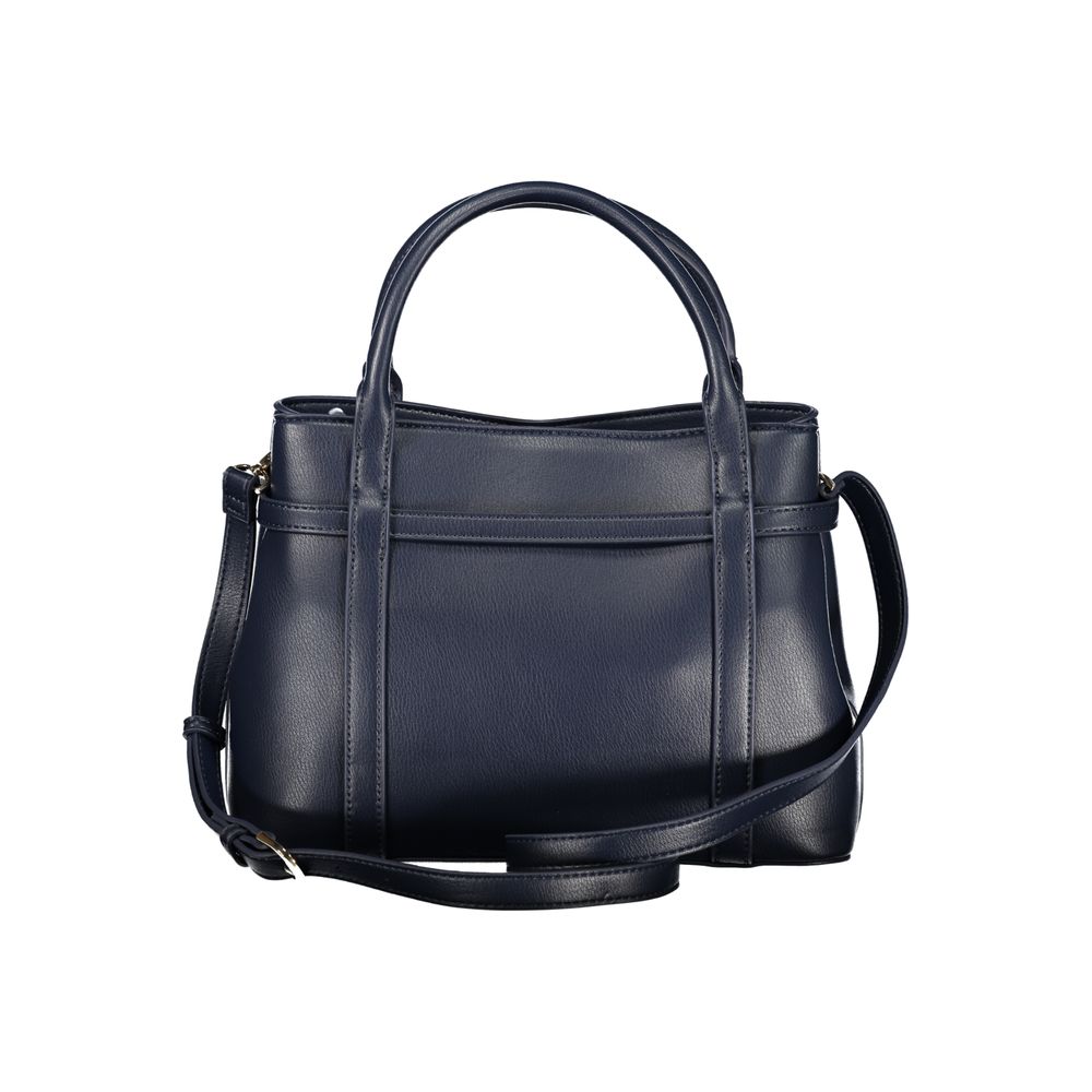 Mario Valentino Blu Poliuretano Women Handbag