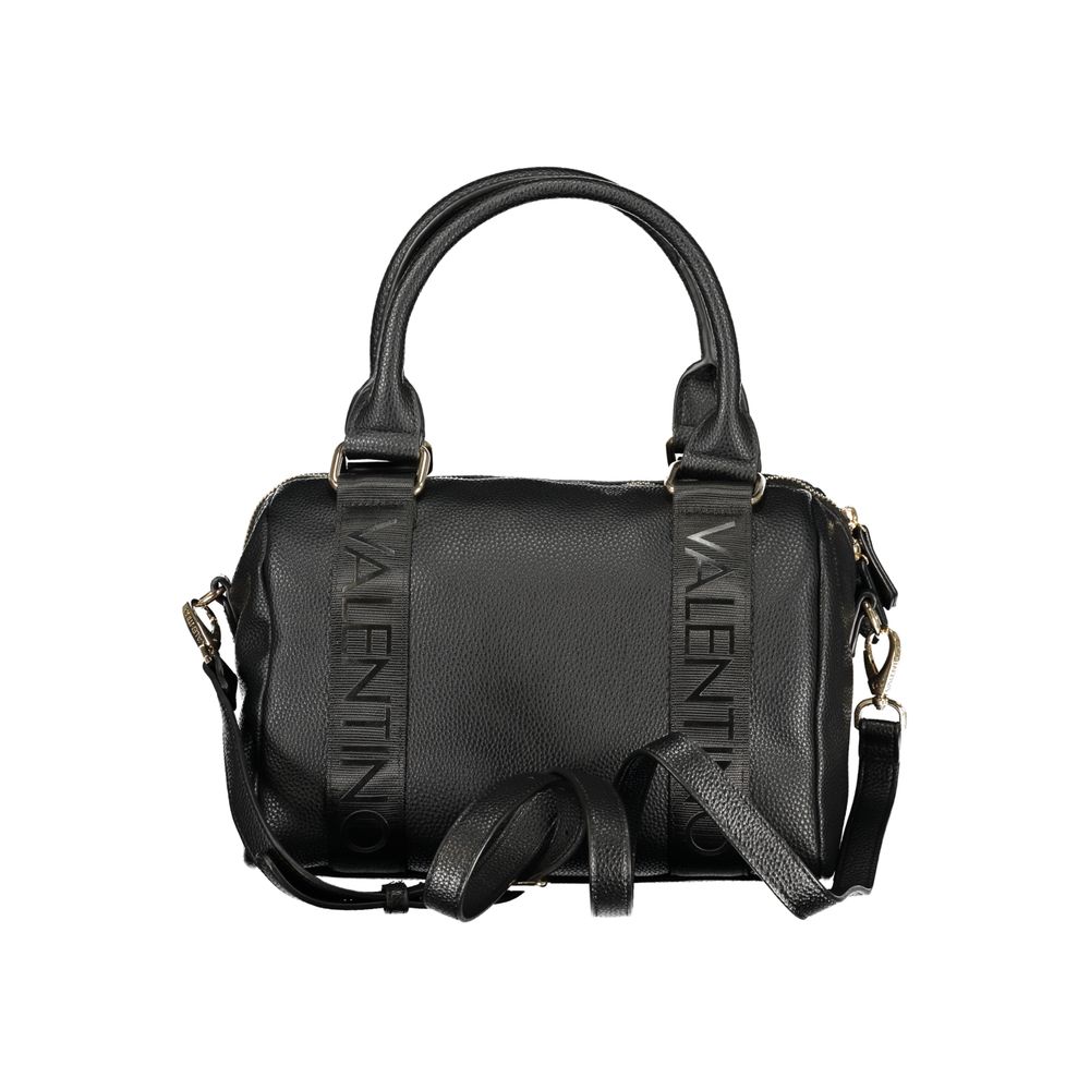 Mario Valentino Black Polyurethane Women Handbag