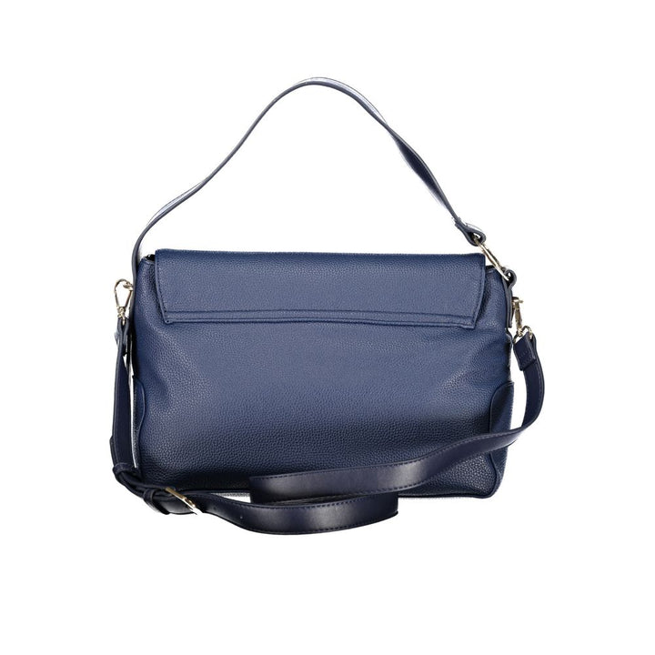 Mario Valentino Blue Polyurethane Women Handbag