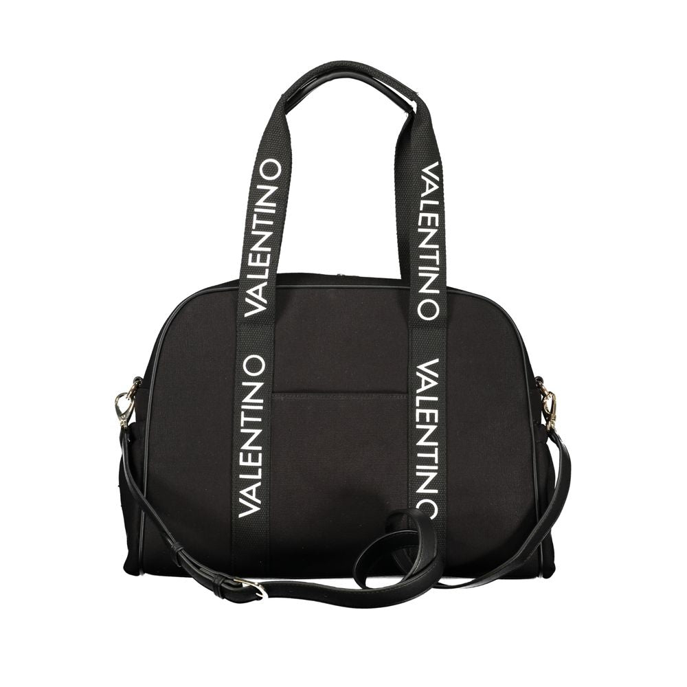 Mario Valentino Black Cotton Women Handbag