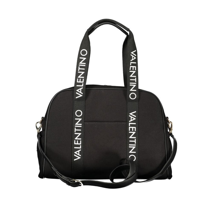 Mario Valentino Black Cotton Women Handbag