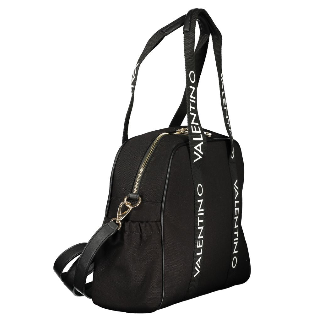Mario Valentino Black Cotton Women Handbag