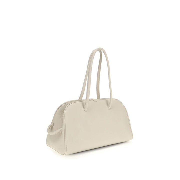 Jacquemus White Calf Leather Bos Taurus Handbag