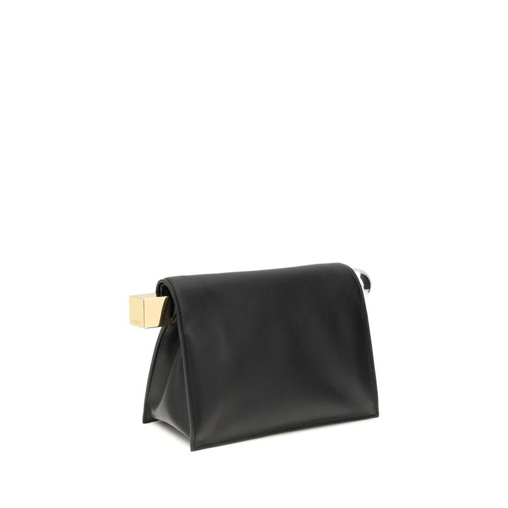 Jacquemus Black Calf Leather Bos Taurus Clutch Bag