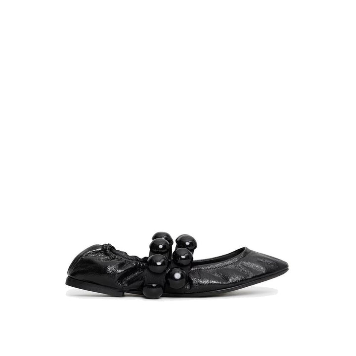 Alaïa Black Calfskin Moccassin