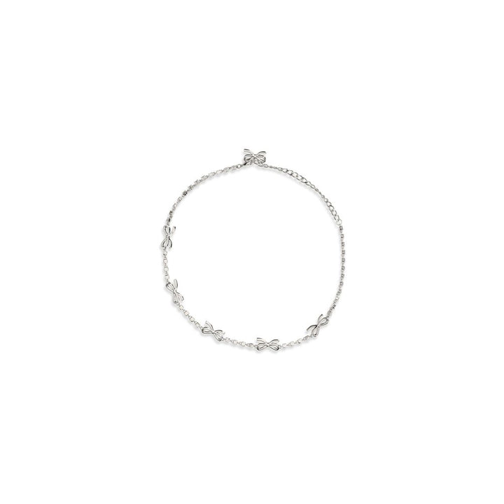 Self-Portrait Silver Brass Necklace