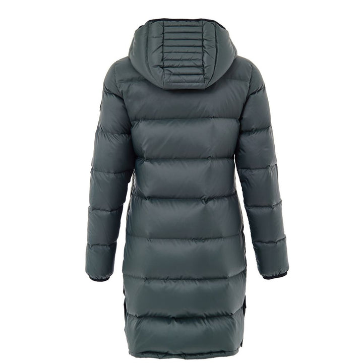 Moose Knuckles Green Cotton Full-Length Jacket