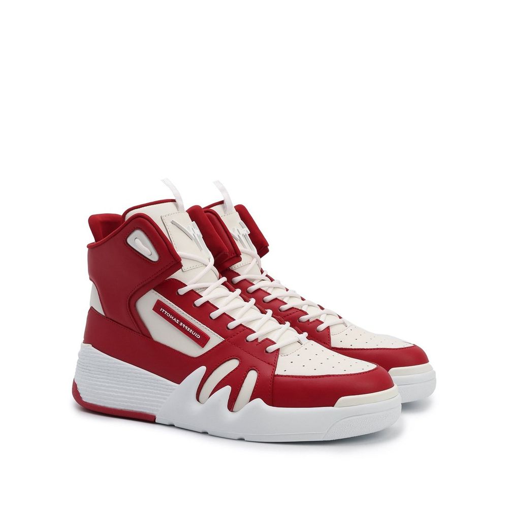 Giuseppe Zanotti Multicolor Calfskin High Top Sneakers