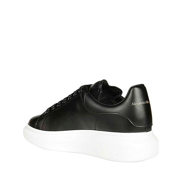 Alexander McQueen Black Calfskin Chunky Sneakers