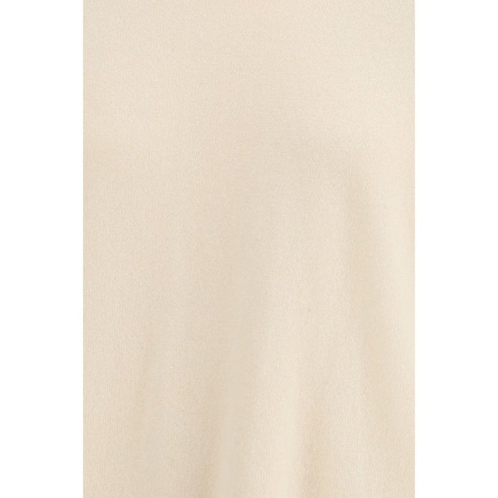 Allude Cream Cashmere Cashmere Sweater