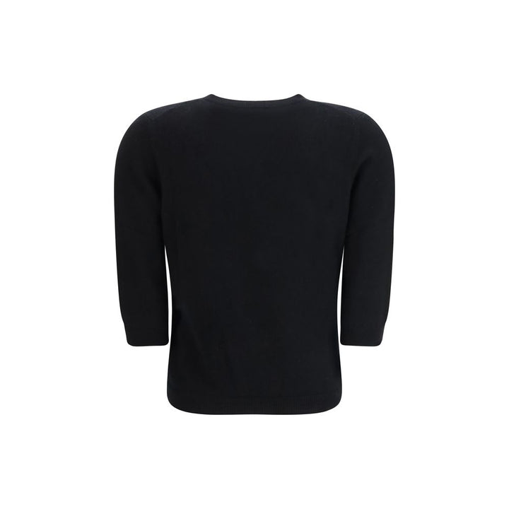 Allude Black Cashmere Sweatshirt
